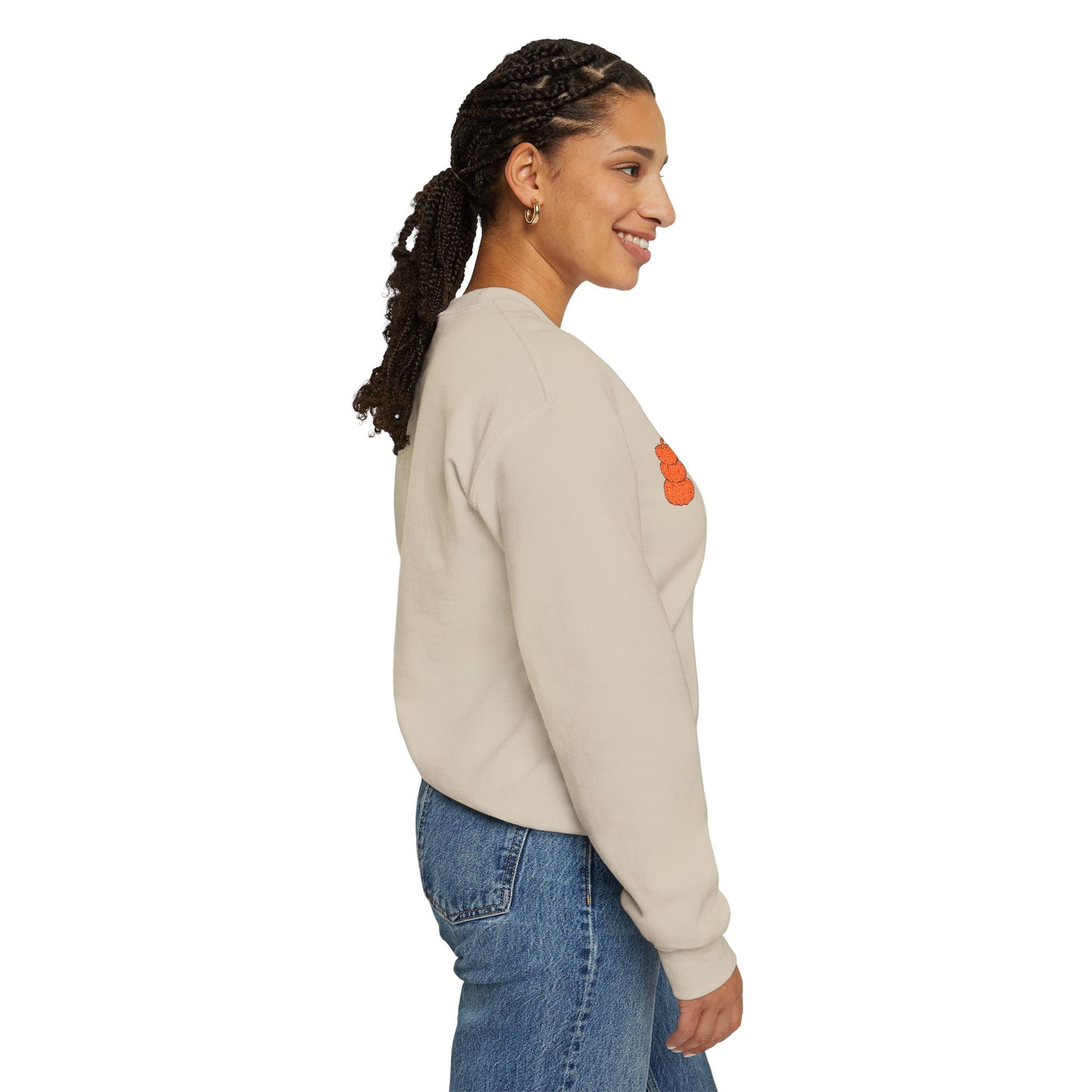 Harvest Stories - Embroidered Crewneck Sweatshirt