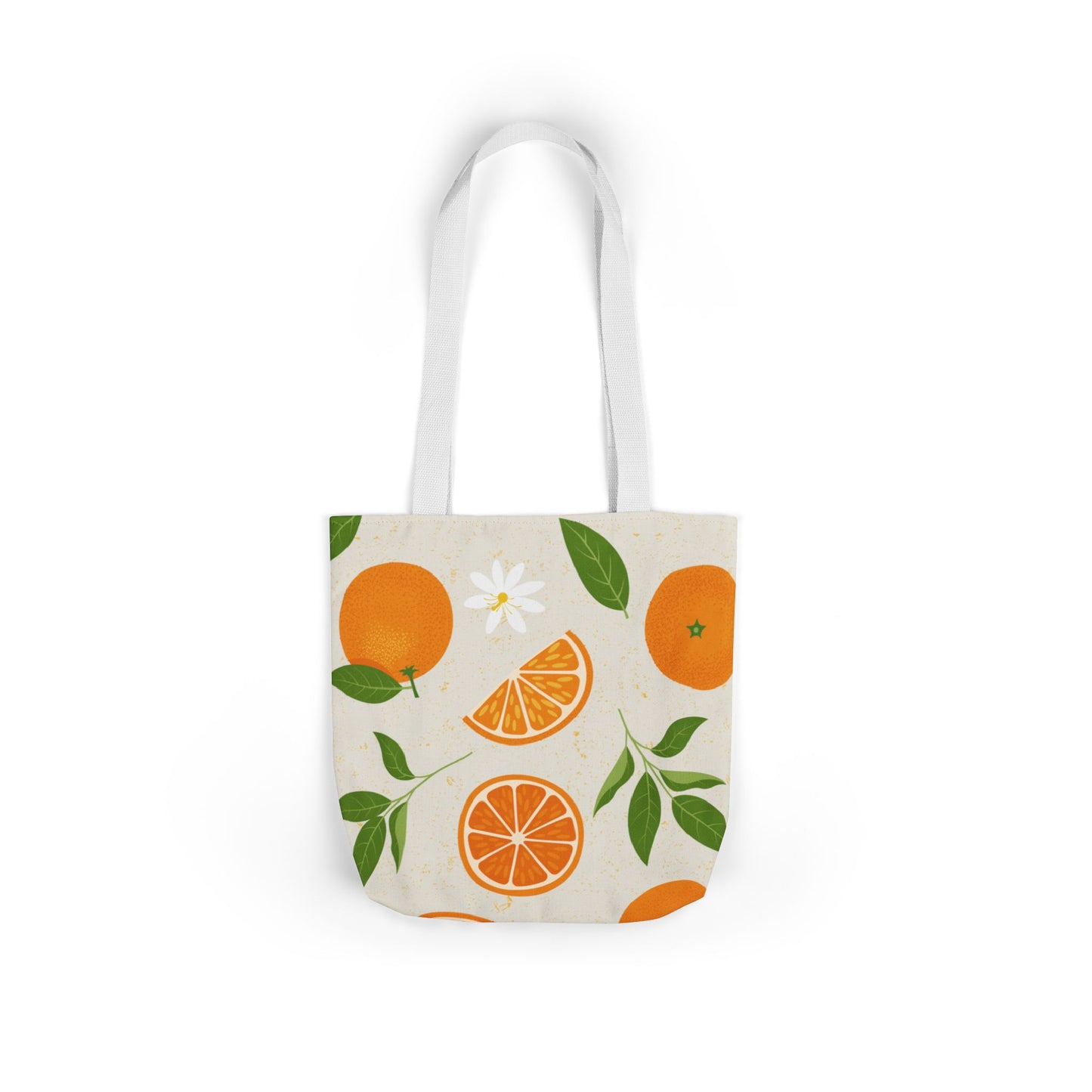 Clementina Grove Citrus Print - Canvas Tote Bag