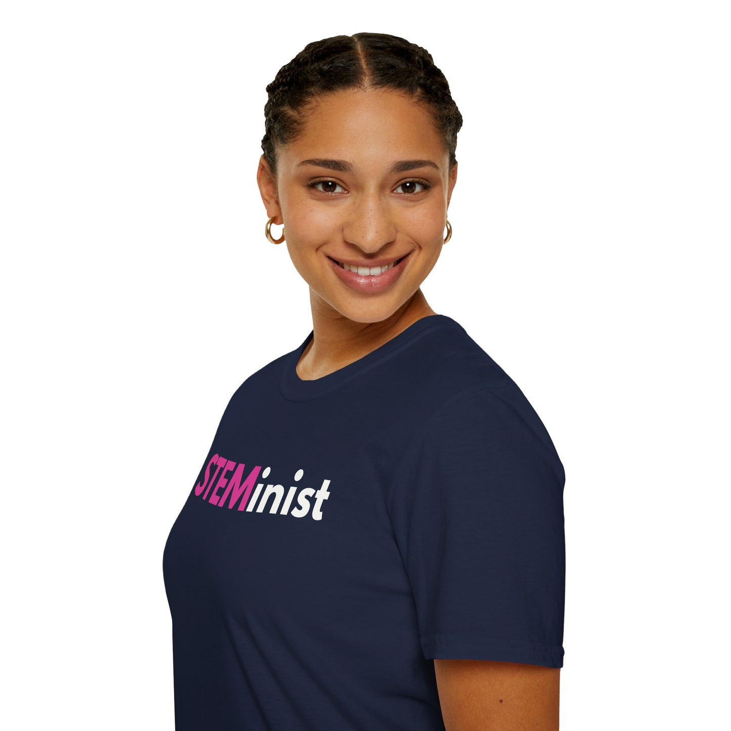 Unisex STEMinist T-Shirt - Empowering Tee for Women in STEM, Great for Gifting, Casual Wear, and Celebrating Women's Day