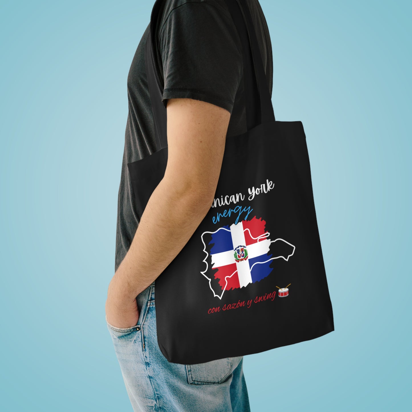 Dominican York Energy Tote — Con Sazón y Swing 🇩🇴👜