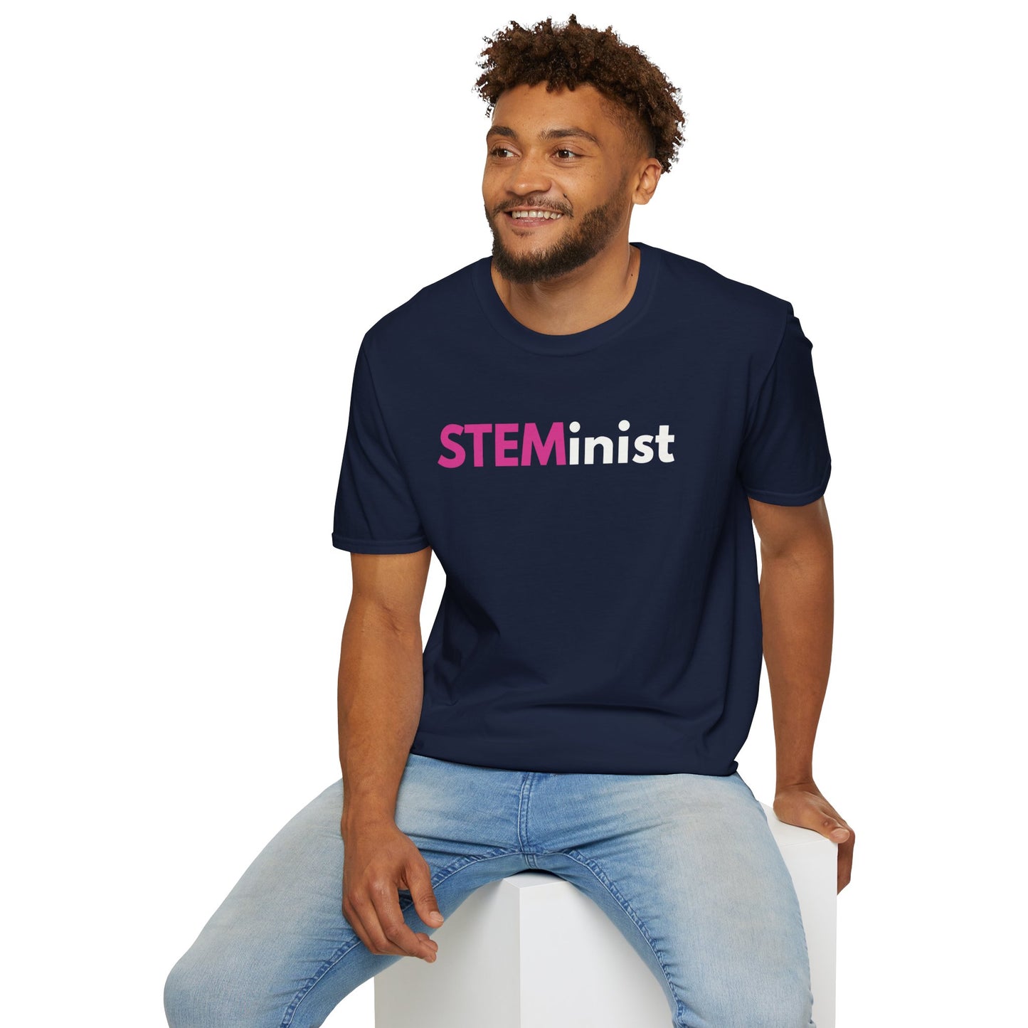 Unisex STEMinist T-Shirt - Empowering Tee for Women in STEM, Great for Gifting, Casual Wear, and Celebrating Women's Day