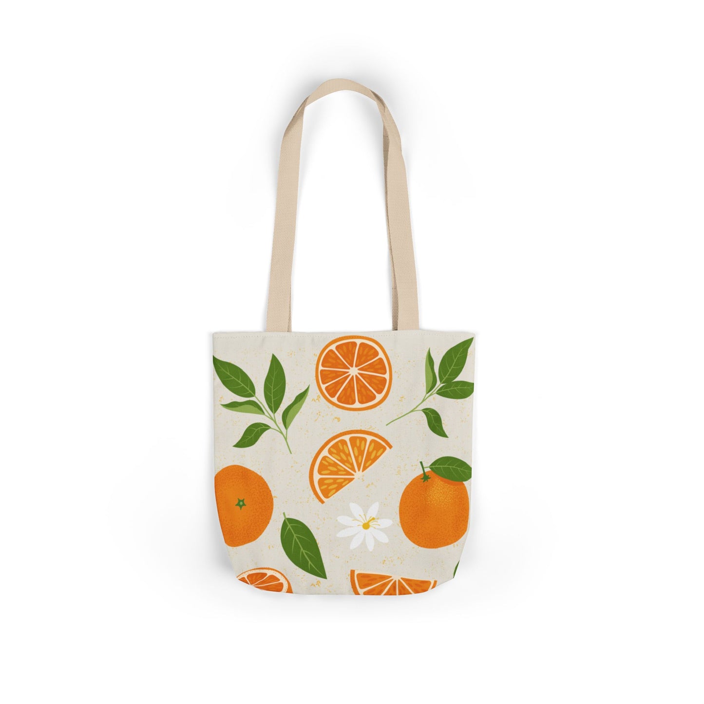 Clementina Grove Citrus Print - Canvas Tote Bag