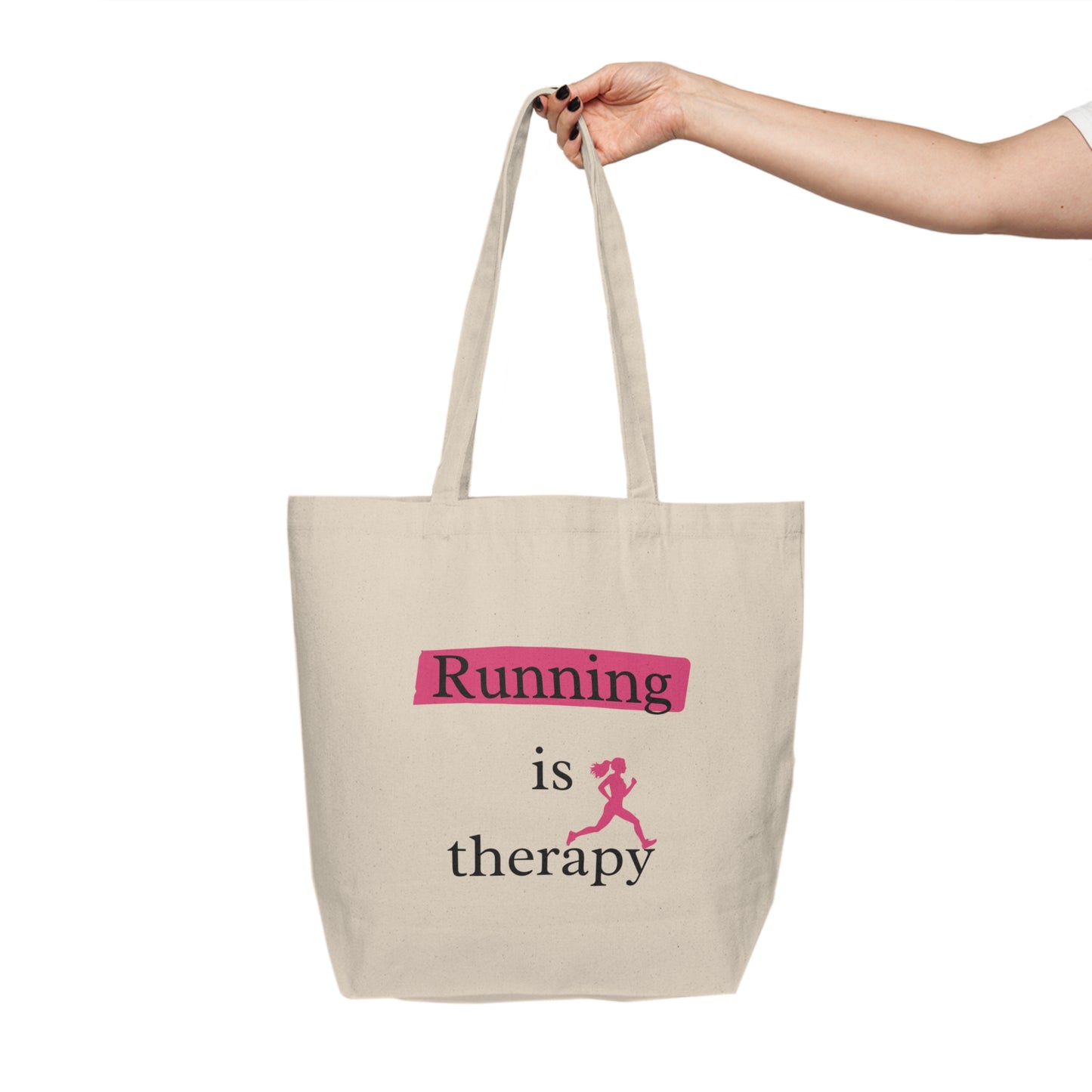 Running is therapy Tote