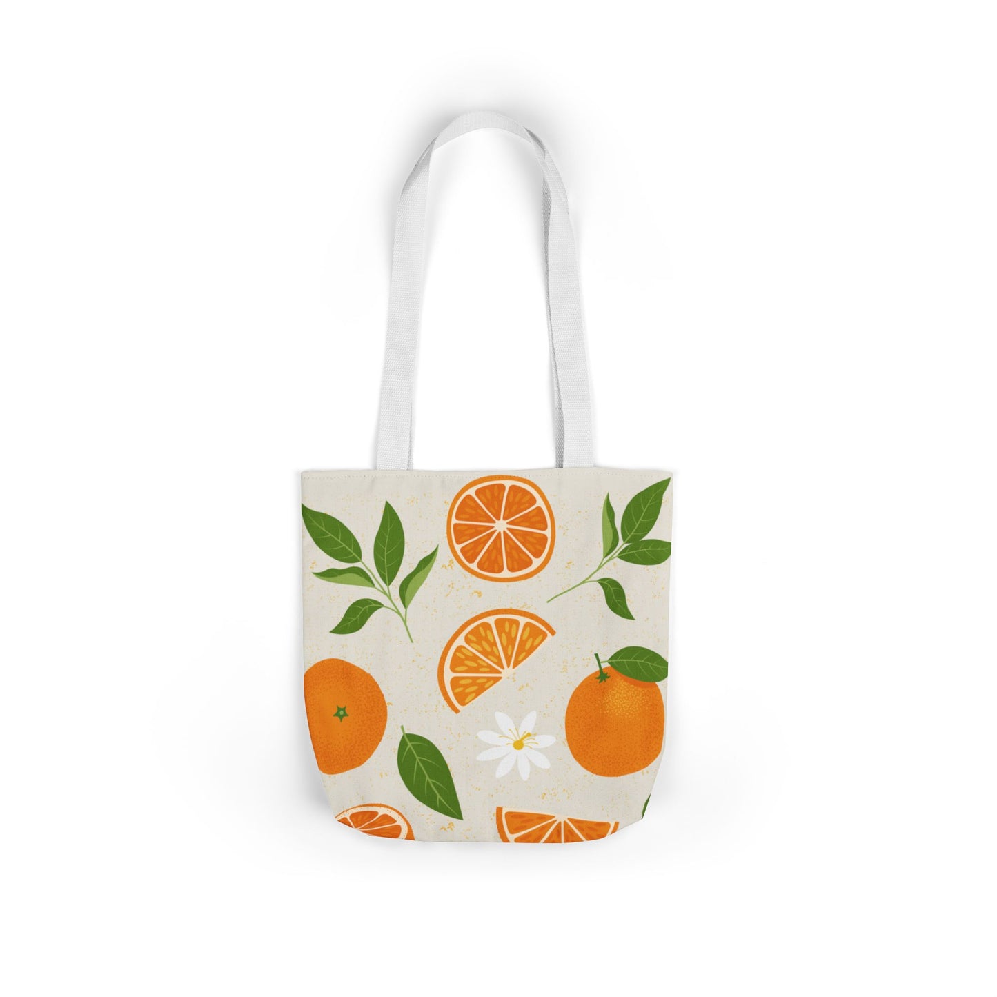 Clementina Grove Citrus Print - Canvas Tote Bag