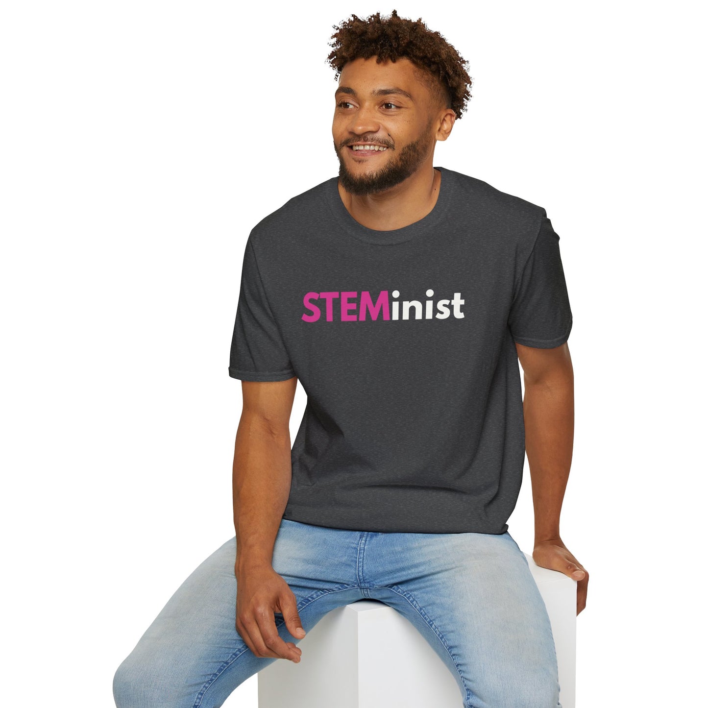 Unisex STEMinist T-Shirt - Empowering Tee for Women in STEM, Great for Gifting, Casual Wear, and Celebrating Women's Day