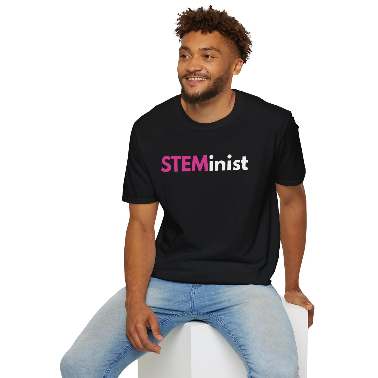 Unisex STEMinist T-Shirt - Empowering Tee for Women in STEM, Great for Gifting, Casual Wear, and Celebrating Women's Day
