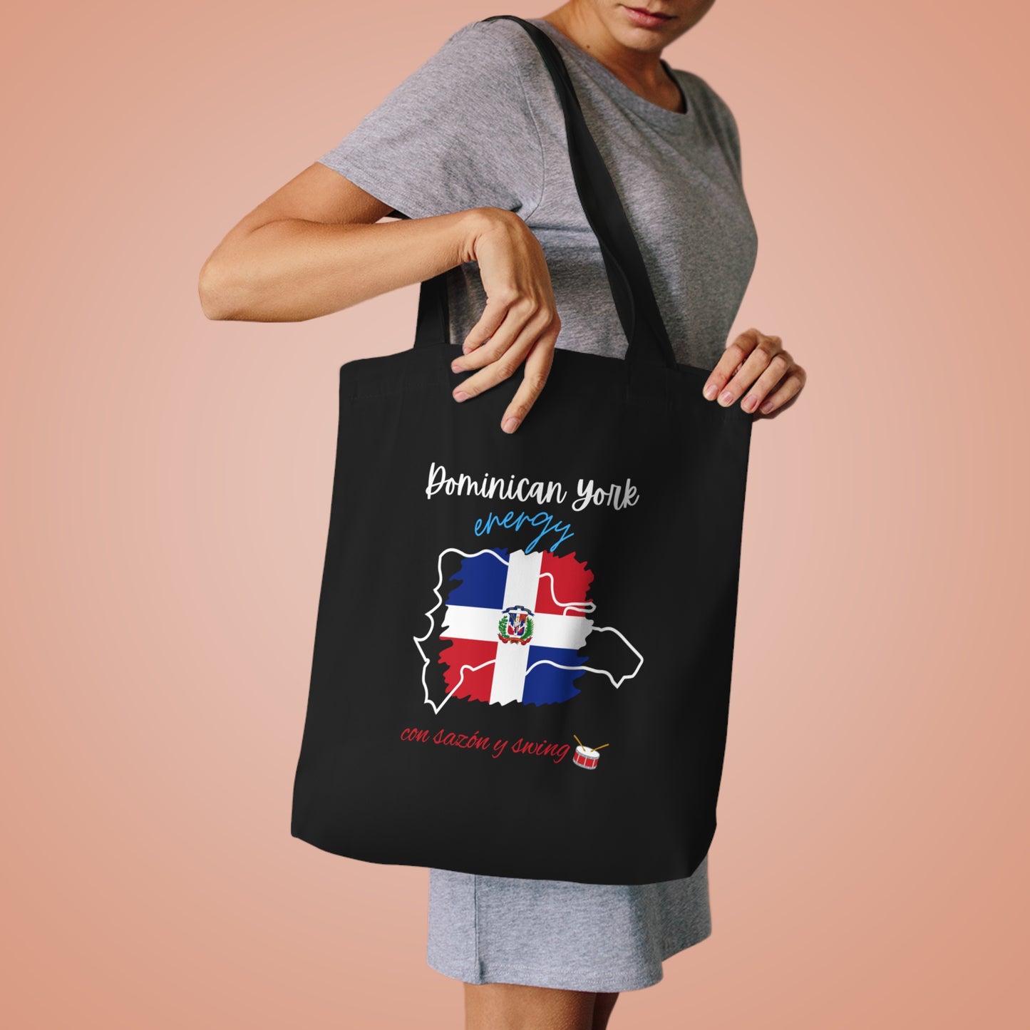 Dominican York Energy Tote — Con Sazón y Swing 🇩🇴👜
