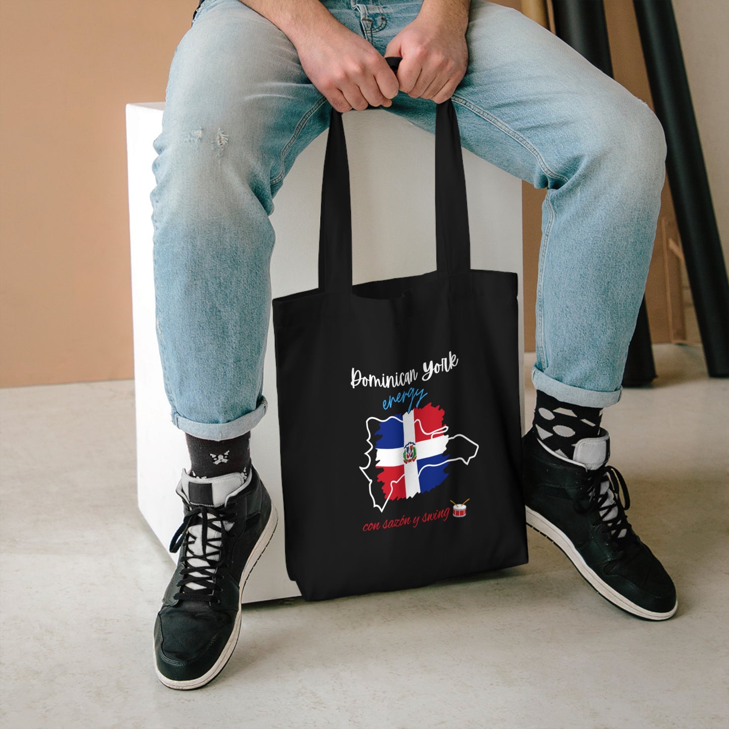 Dominican York Energy Tote — Con Sazón y Swing 🇩🇴👜