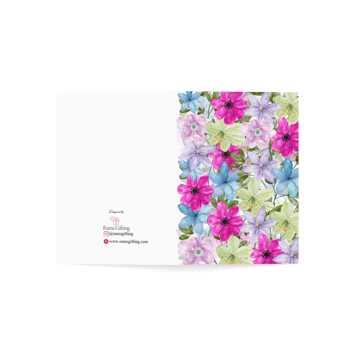 Blank Floral Greeting Cards — Pack of 1/3/5/10/15 | All-Occasions Note Cards