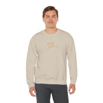 Embroidered Gold Heart Sweatshirt