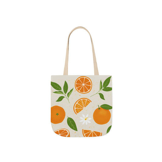 Clementina Grove Citrus Print - Canvas Tote Bag