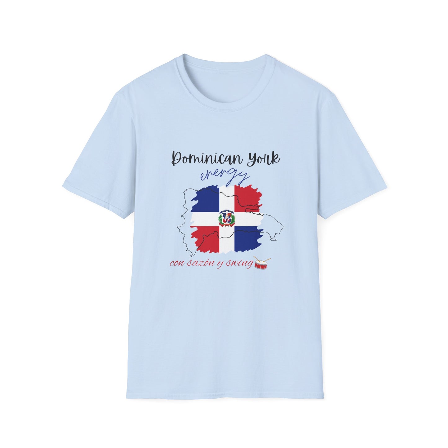 Dominican York Energy Tee | Bold, Proud, & Rooted in Culture 🇩🇴
