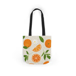 Clementina Grove Citrus Print - Canvas Tote Bag