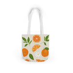 Clementina Grove Citrus Print - Canvas Tote Bag