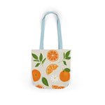 Clementina Grove Citrus Print - Canvas Tote Bag