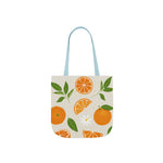 Clementina Grove Citrus Print - Canvas Tote Bag