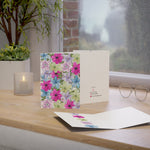 Blank Floral Greeting Cards — Pack of 1/3/5/10/15 | All-Occasions Note Cards