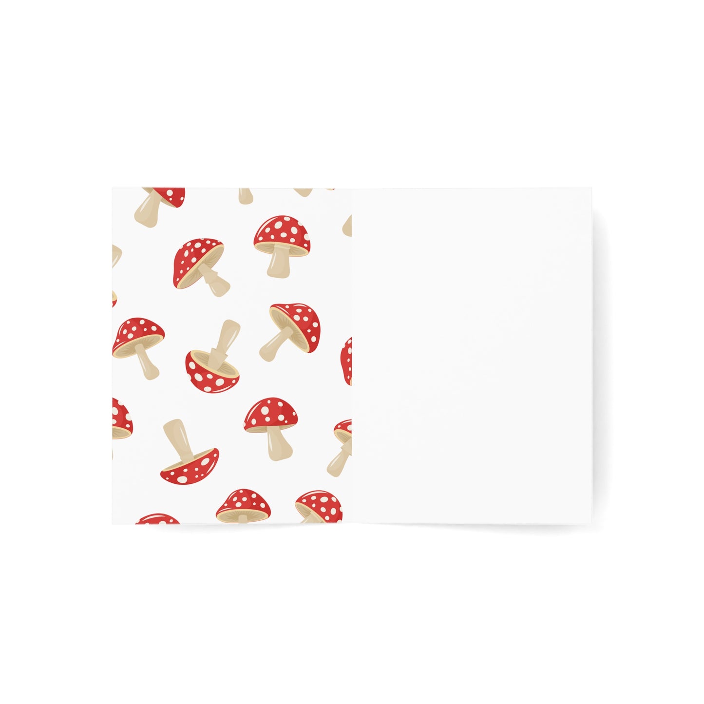 Mushroom Birthday Card – “Mush-love on Your Special Day” | Cute Cottagecore Greeting Card