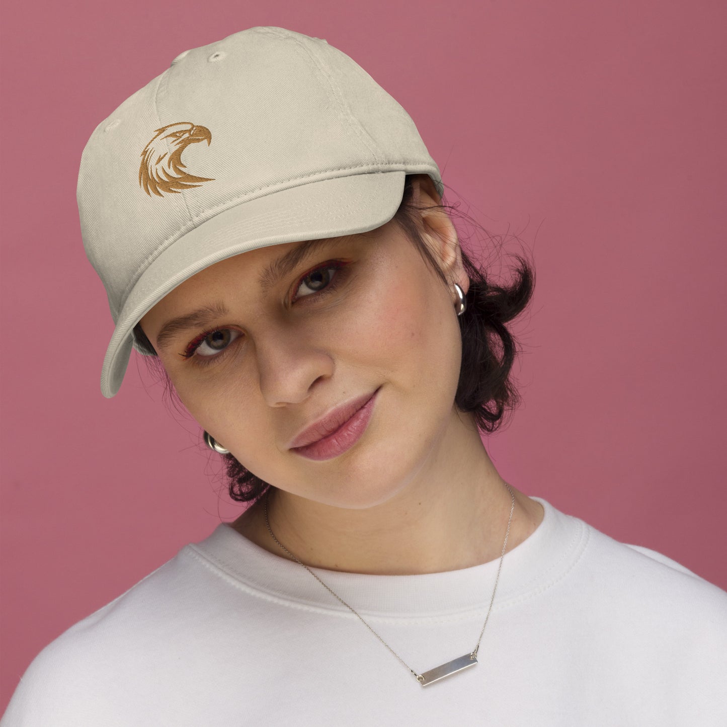 Ramz Falcon Embroidered Head Dad Hat