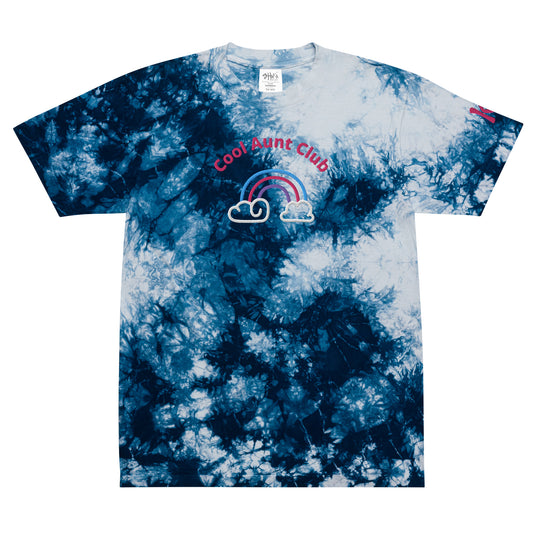 Custom Oversized Aunt tie-dye t-shirt