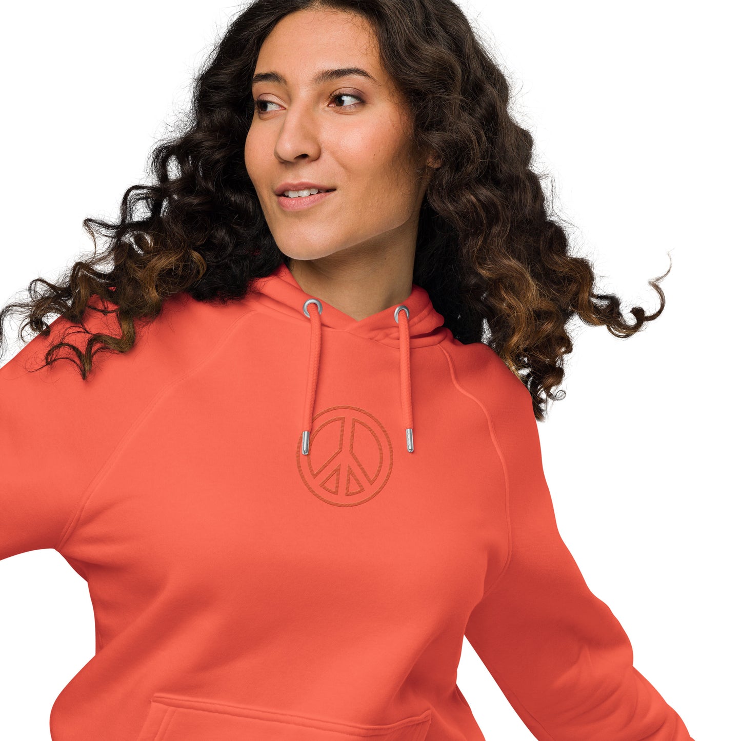 Ramz Peace Sign Eco Hoodie - Unisex