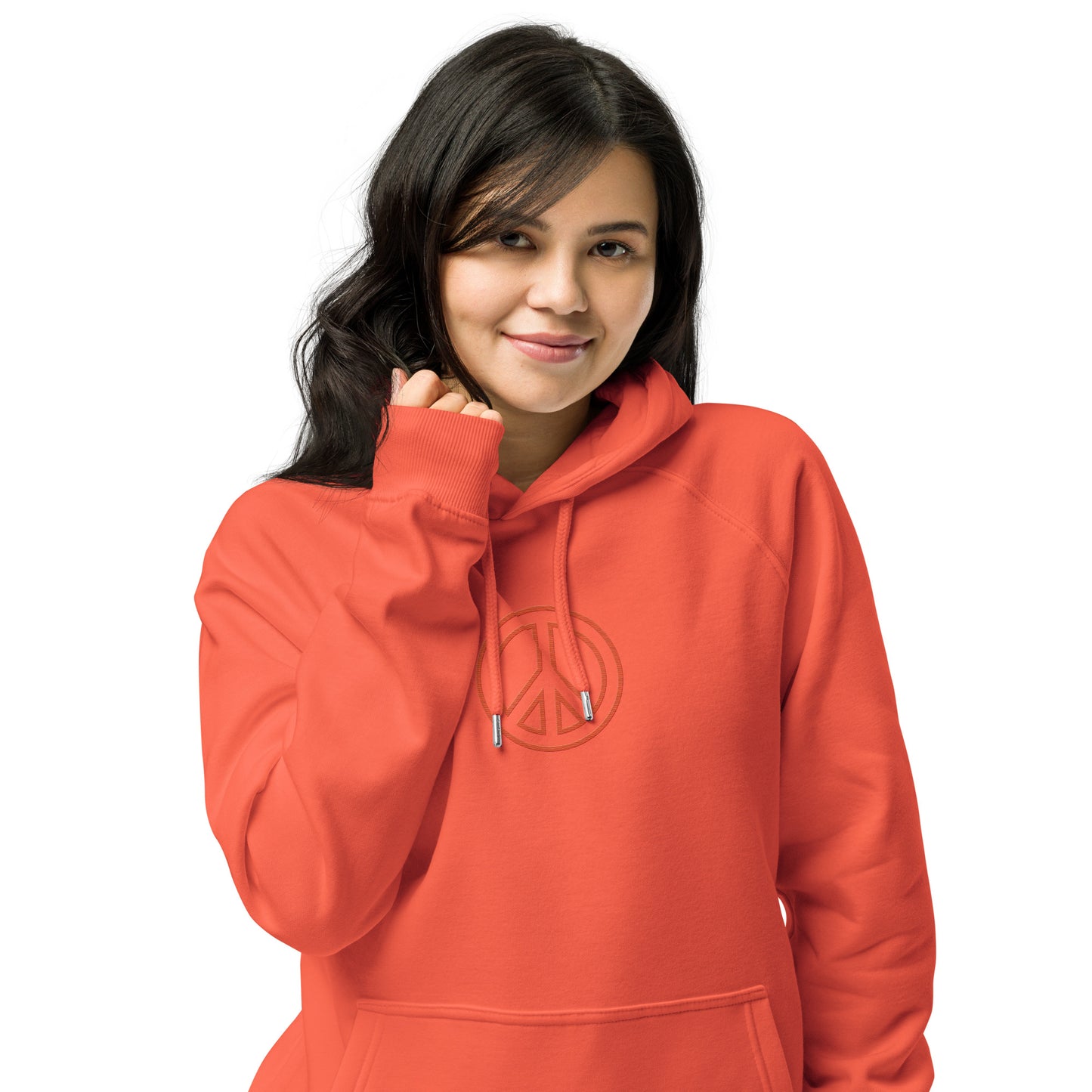 Ramz Peace Sign Eco Hoodie - Unisex