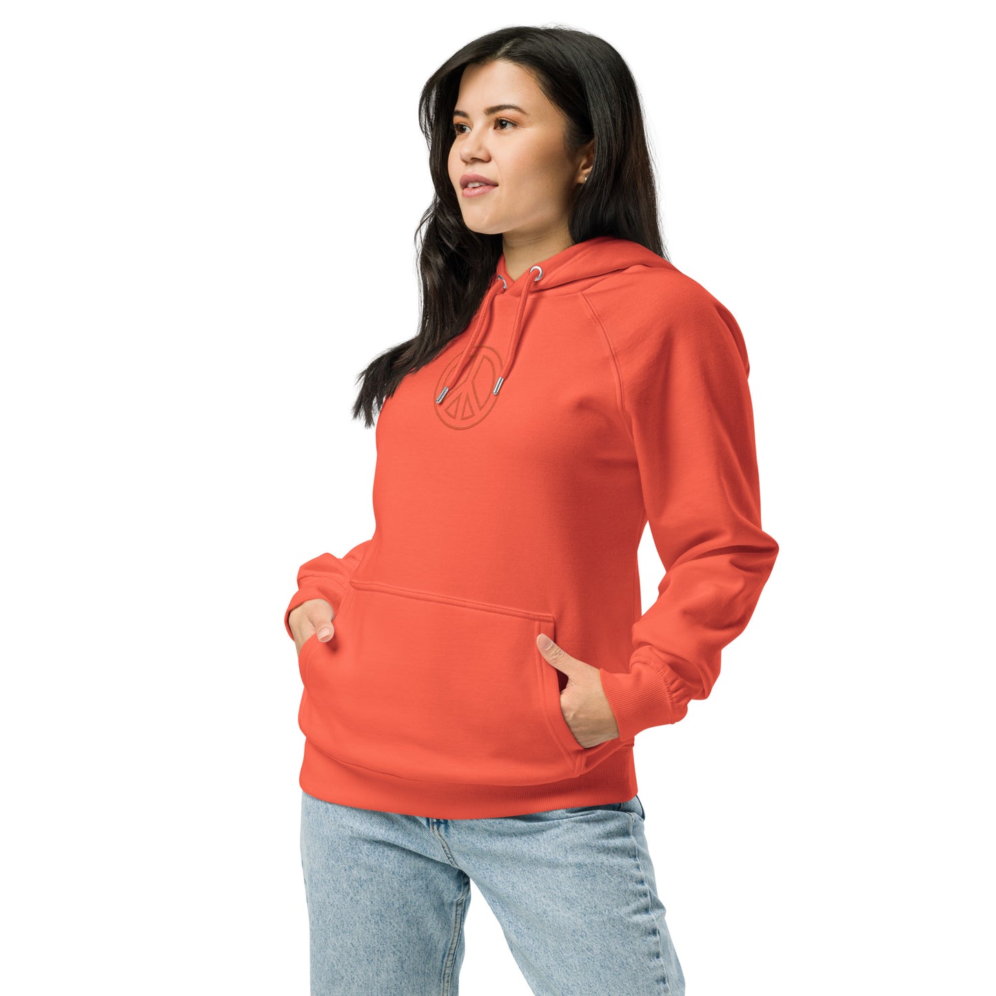 Ramz Peace Sign Eco Hoodie - Unisex