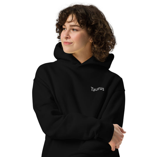 Unisex oversized Taurus hoodie