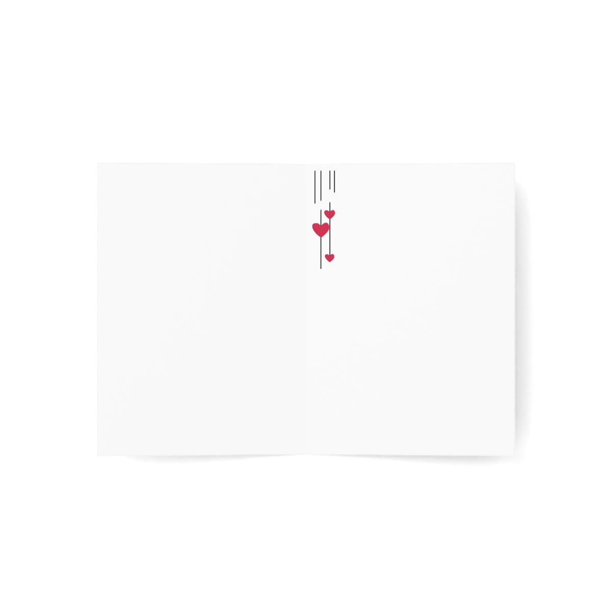 "Tu me fais sourire!" Romantic Blush Valentines Day Card