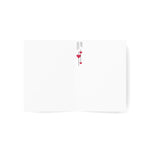 "Tu me fais sourire!" Romantic Blush Valentines Day Card